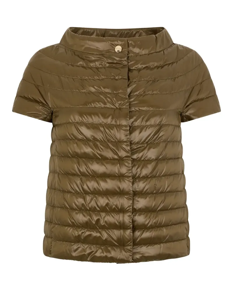 Herno short-sleeve puffer jacket - Braun Braun