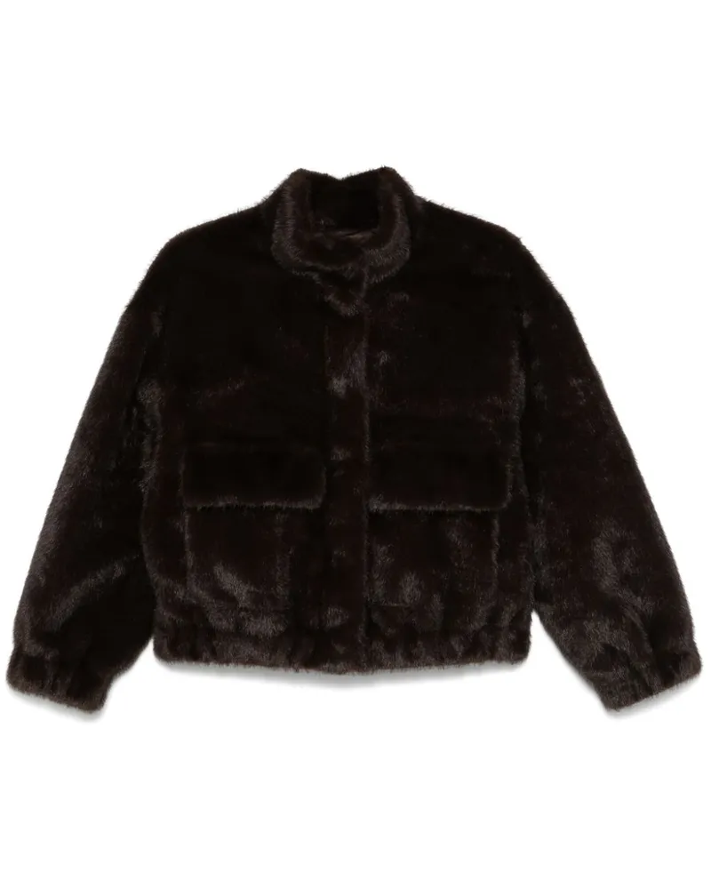 ba&sh Paros Jacke - Braun Braun