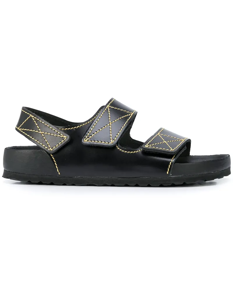 Proenza Schouler x Birkenstock 'Milano' Sandalen - Schwarz Schwarz