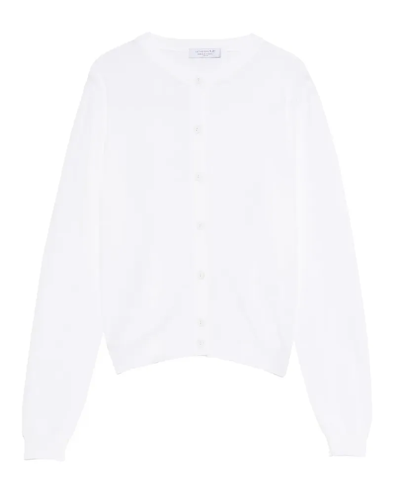 Daniele Fiesoli Cardigan mit Knöpfen - Weiß Weiß