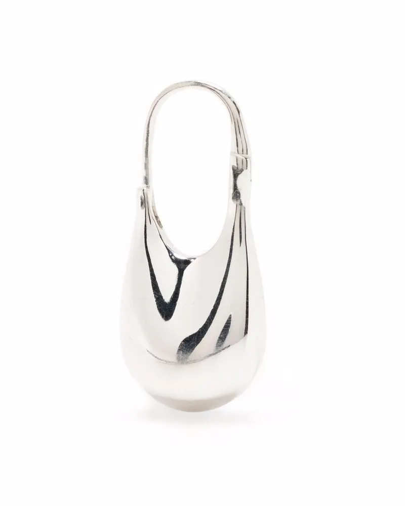 Kinraden Mini Doric Hängeohrring - Silber Silber
