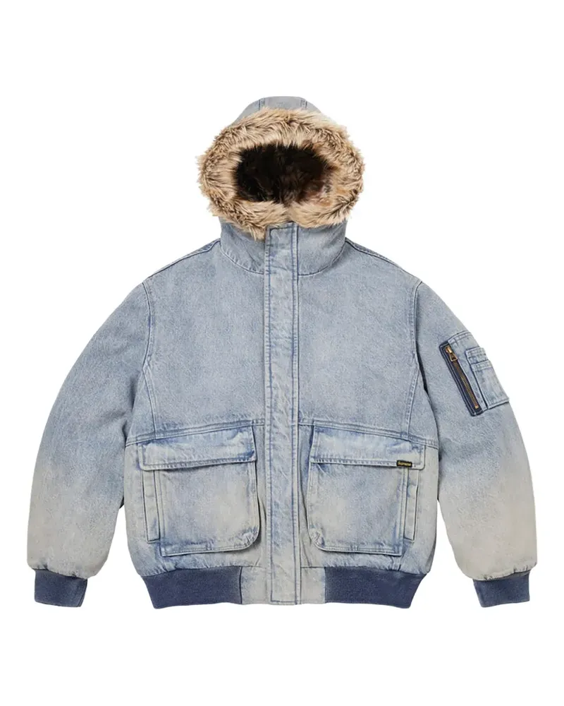 Supreme Being Wendbare Jacke aus Faux Fur - Braun Braun