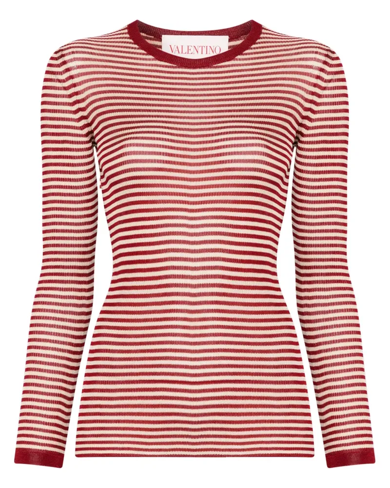 Valentino Garavani Pullover aus Seide - Rot Rot