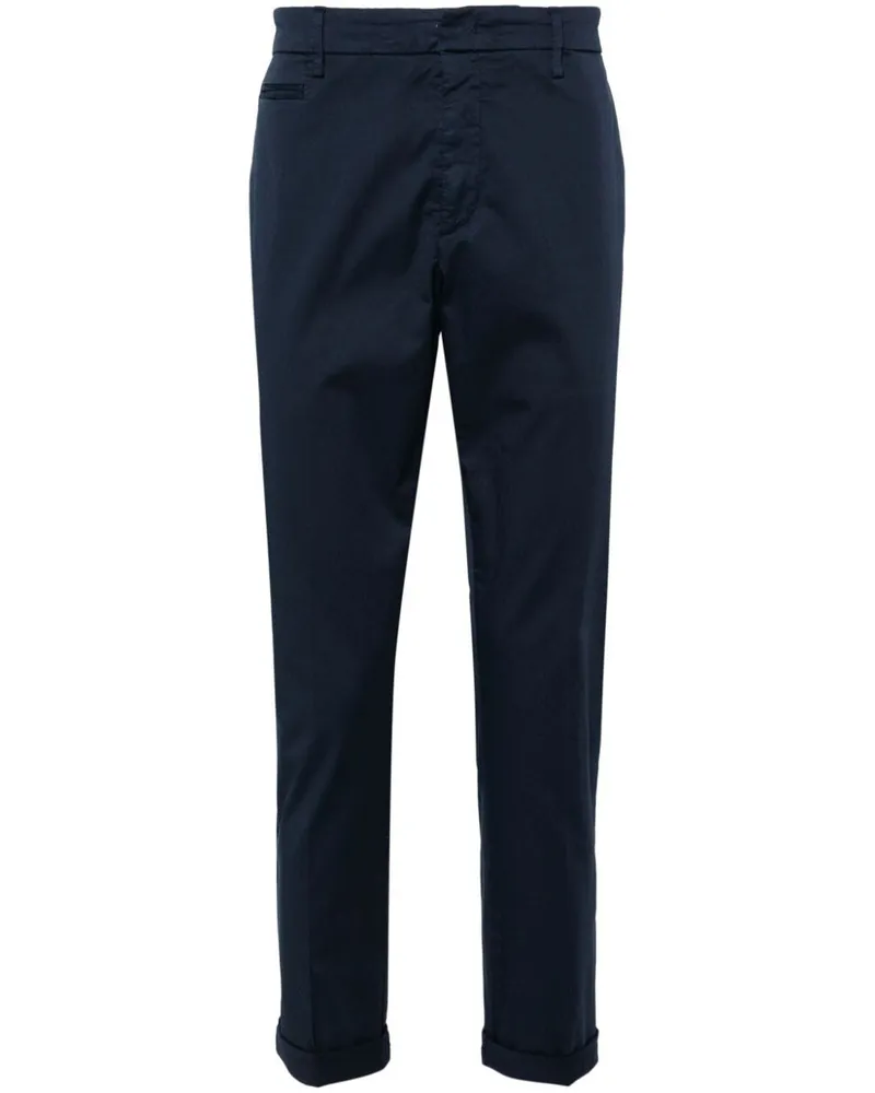 Dondup Halbhohe Tapered-Chino - Blau Blau