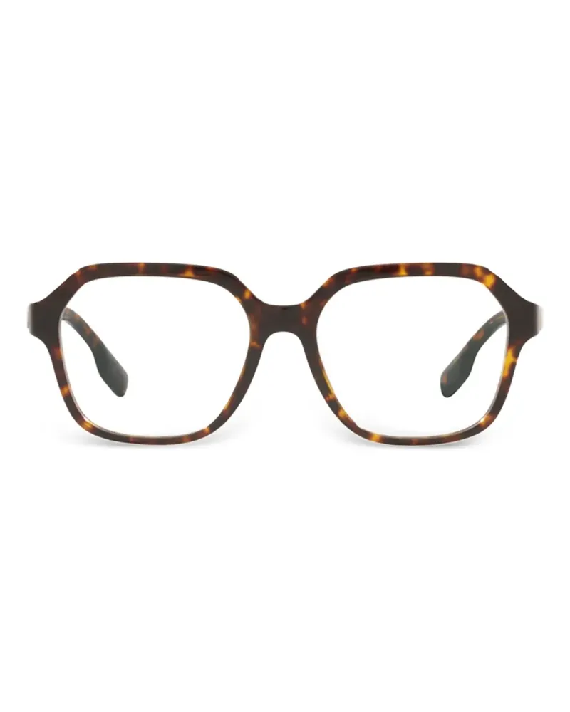 Burberry Isabella Brille mit geometrischem Gestell - Braun Braun