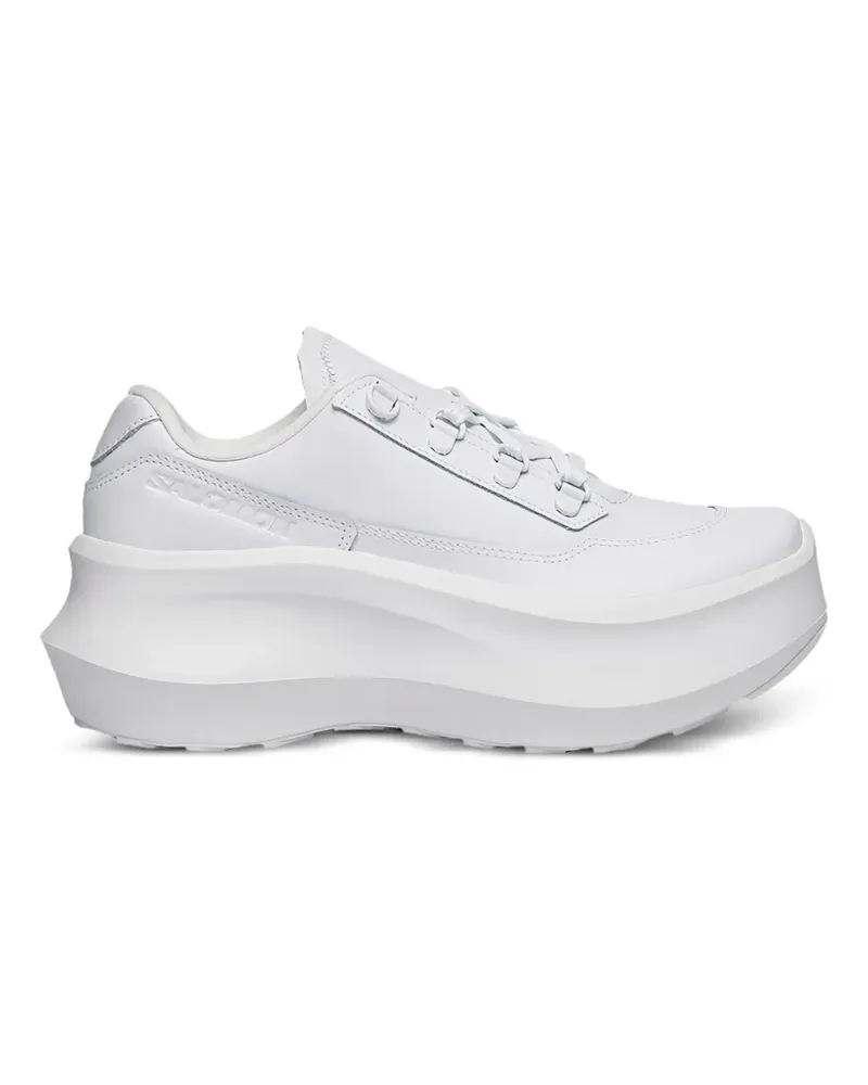 Salomon x Comme des Garçons Homme Plus SR811 platform sneakers - Weiß Weiß