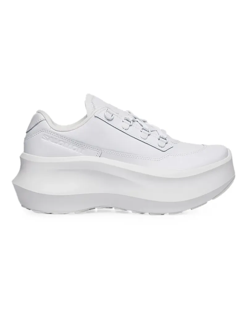 Salomon x Comme des Garçons Homme Plus SR811 platform sneakers - Weiß Weiß