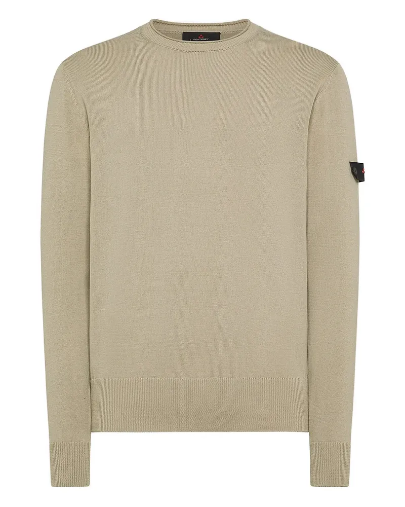 Peuterey Pullover mit Logo-Patch - Nude Nude