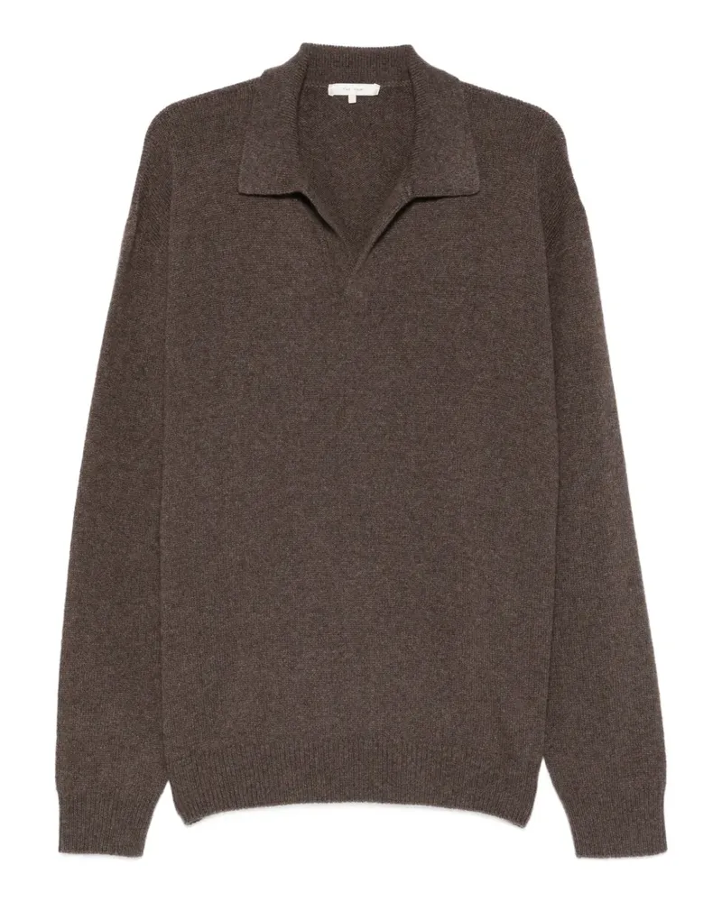 The Row Leach collared sweater - Braun Braun