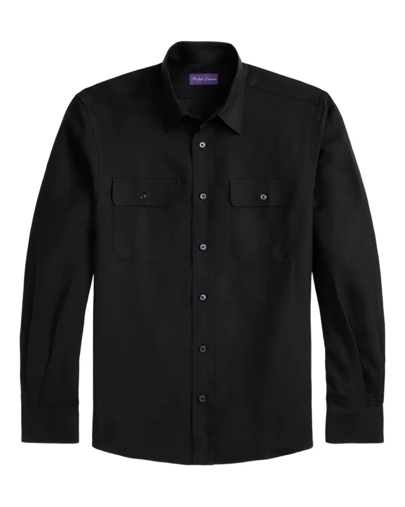 Ralph Lauren double-pocket long-sleeve shirt - Schwarz Schwarz