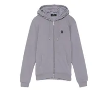 Kapuzenjacke mit Logo-Patch - Violett