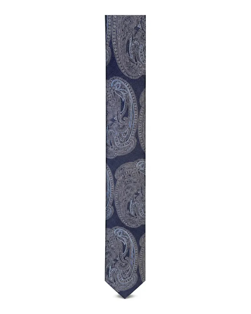 Pal Zileri paisley-patterned tie - Blau Blau