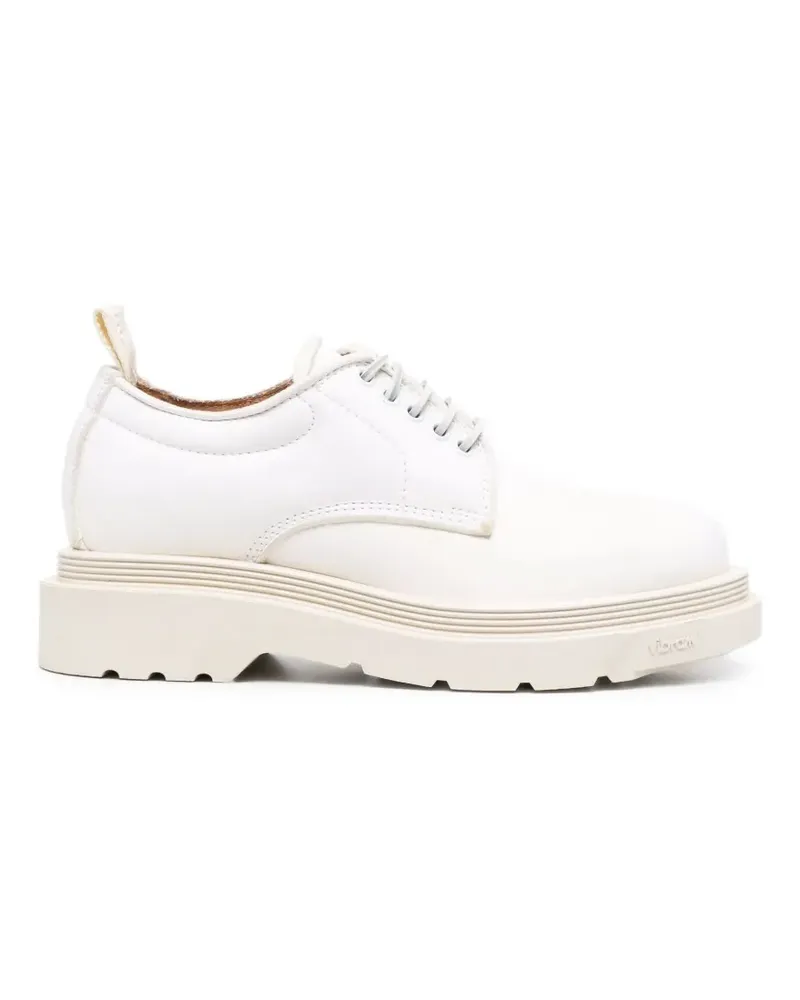 Buttero Derby-Schuhe mit Schnürung - Weiß Weiß