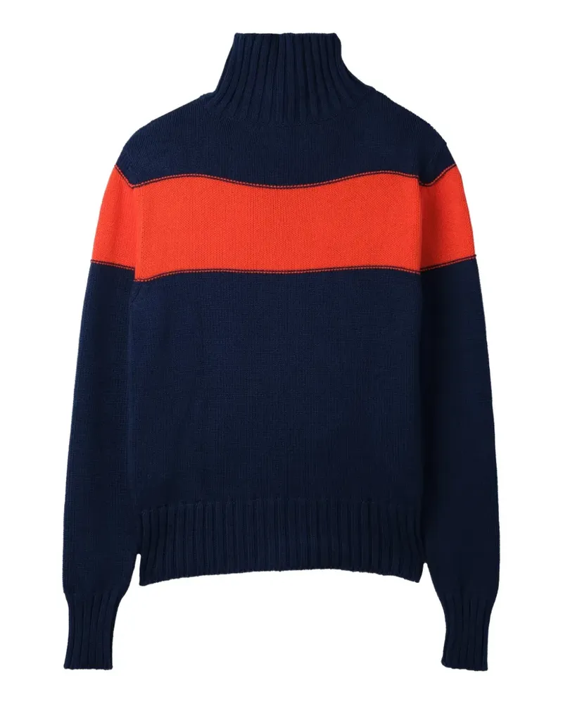 Edward Cuming Gestreifter Pullover - Blau Blau
