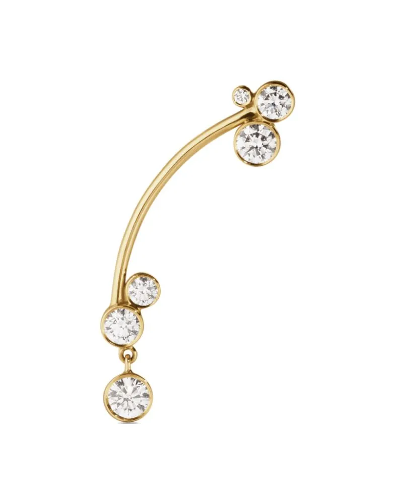 Sophie Bille Brahe 18kt Stella Gelbgoldohrring mit Diamant Gelb