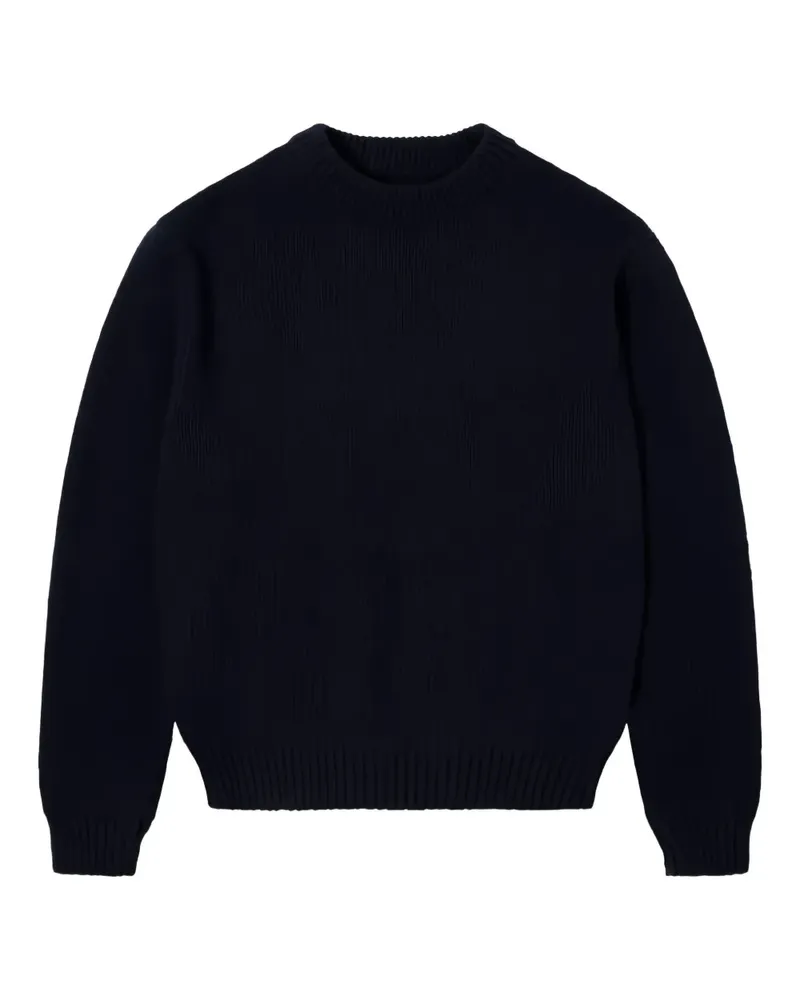 Edwin Jeans Ellis Intarsien-Pullover - Schwarz Schwarz