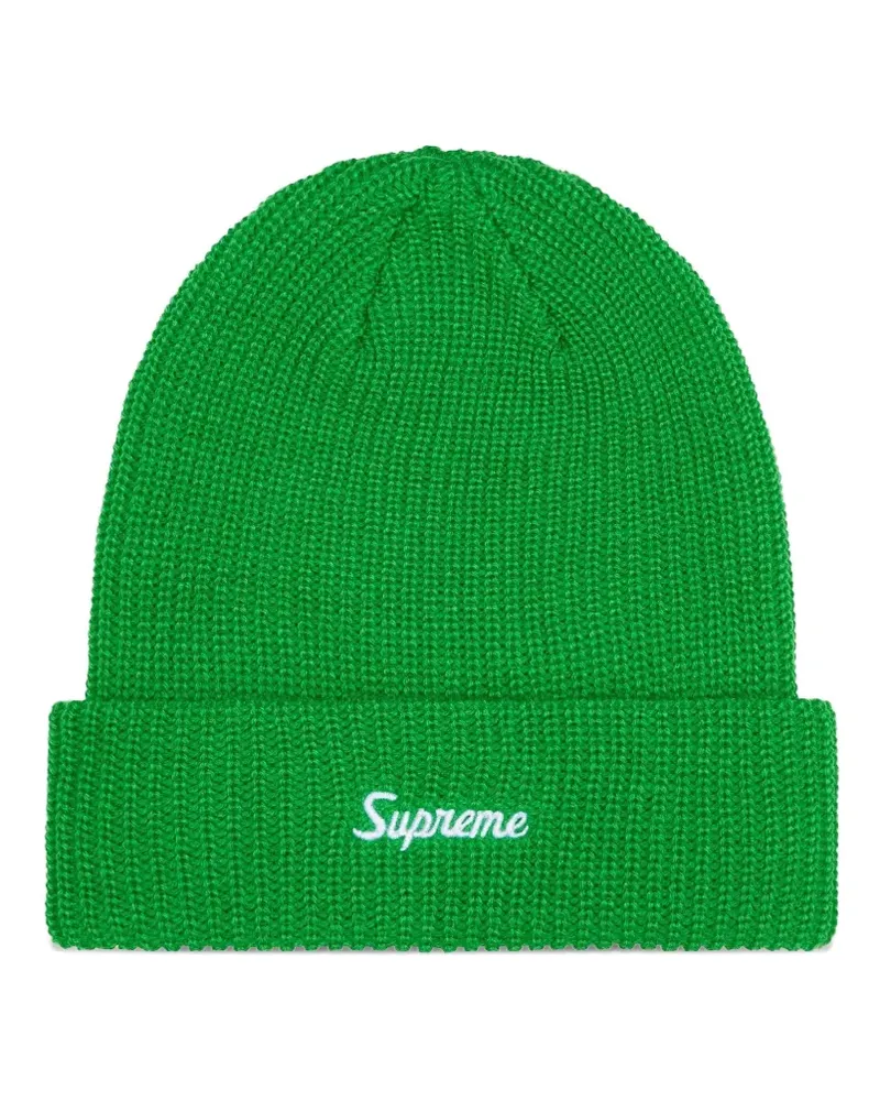 Supreme Being Loose Gauge Beanie - Grün Grün