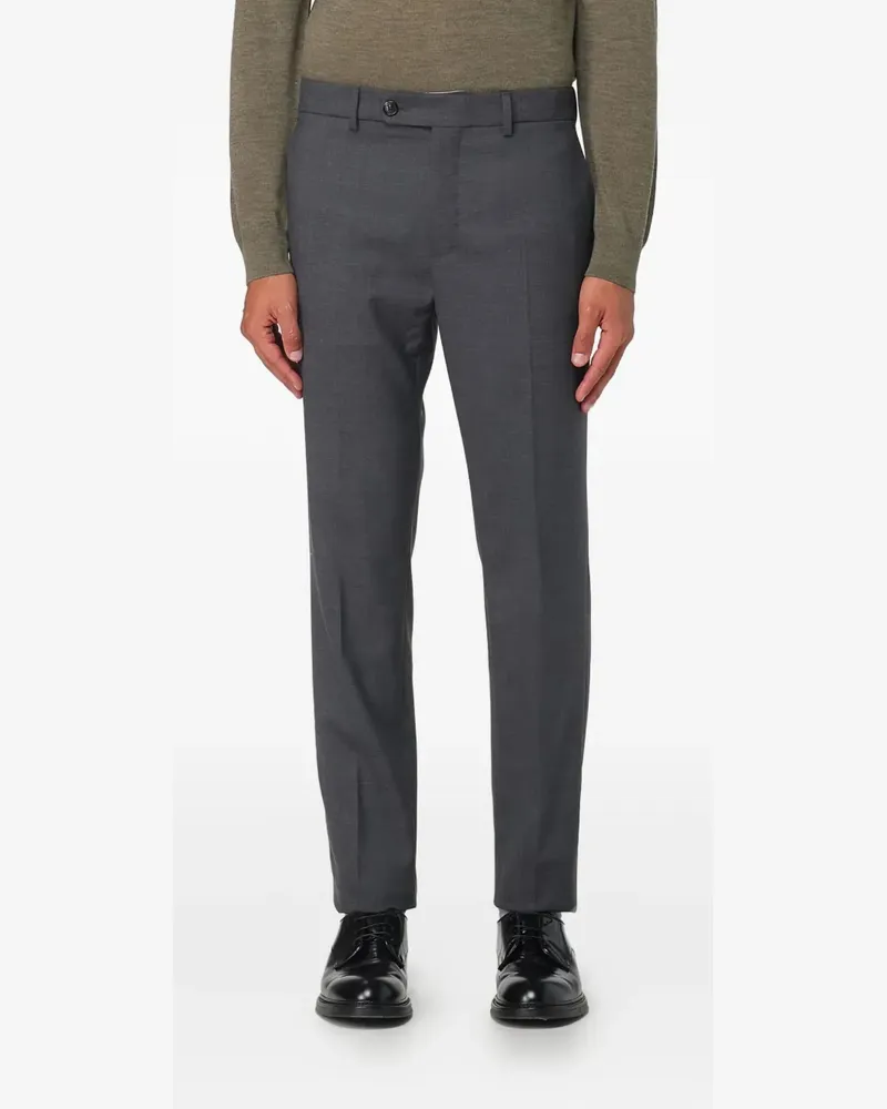 Incotex pressed-crease trousers - Grau Grau