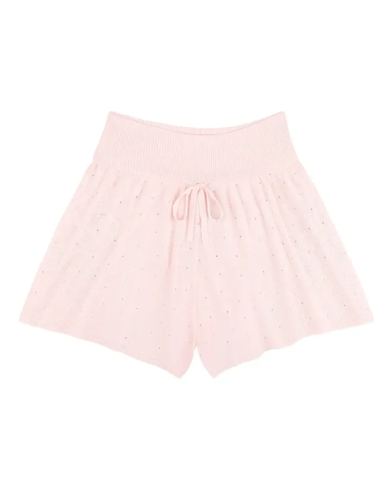 Area crystal-embellished shorts - Rosa Rosa