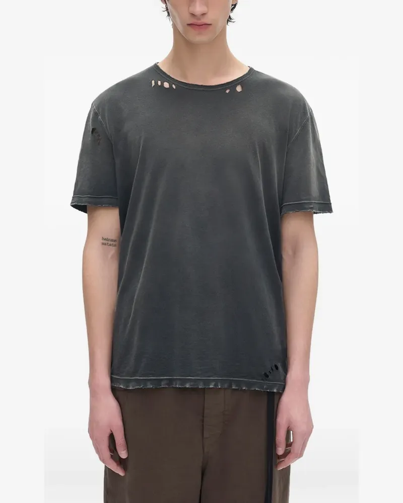 Ann Demeulemeester Eternal T-Shirt - Schwarz Schwarz
