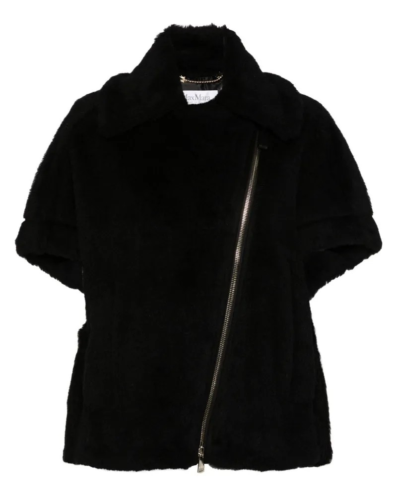 Max Mara Newmanto Cape - Schwarz Schwarz