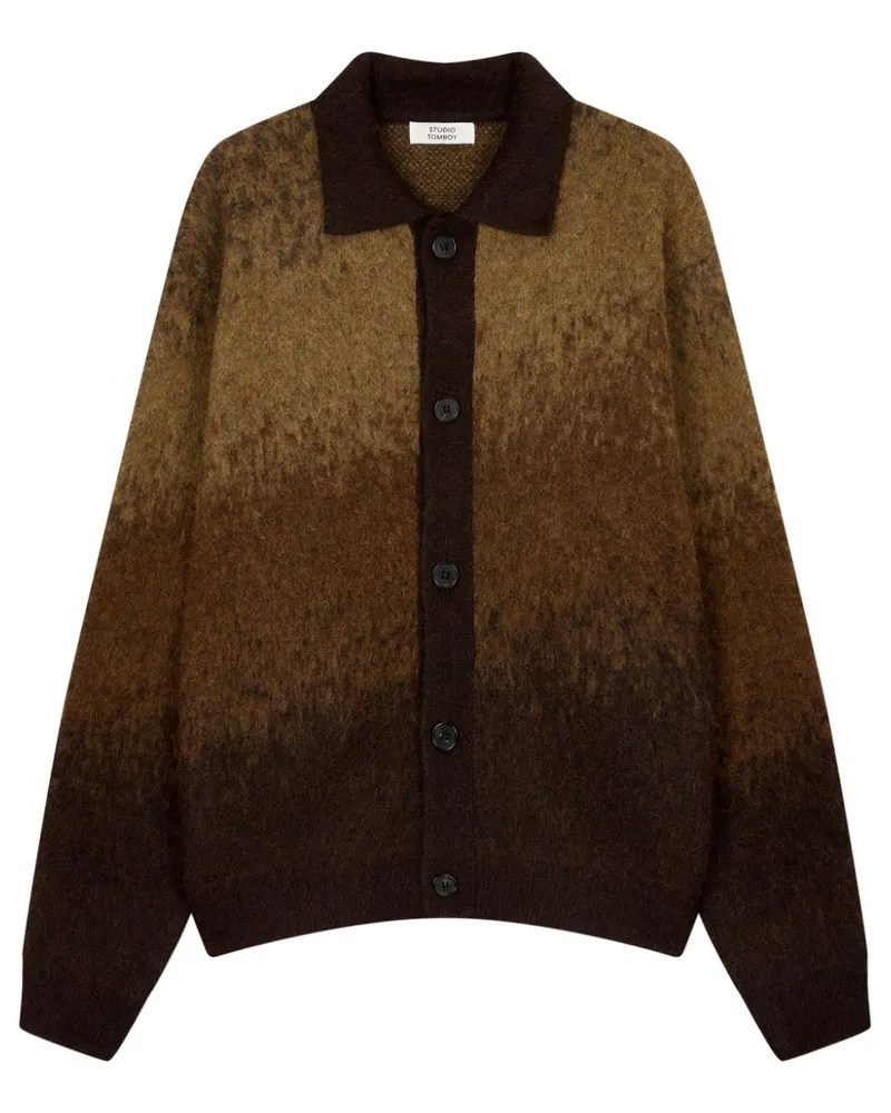 STUDIO TOMBOY Gradation Cardigan - Braun Braun