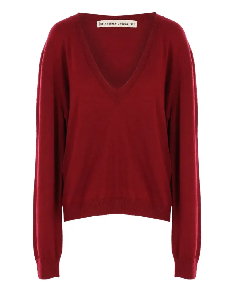 Meta Campania Collective V-neck jumpers - Rot Rot