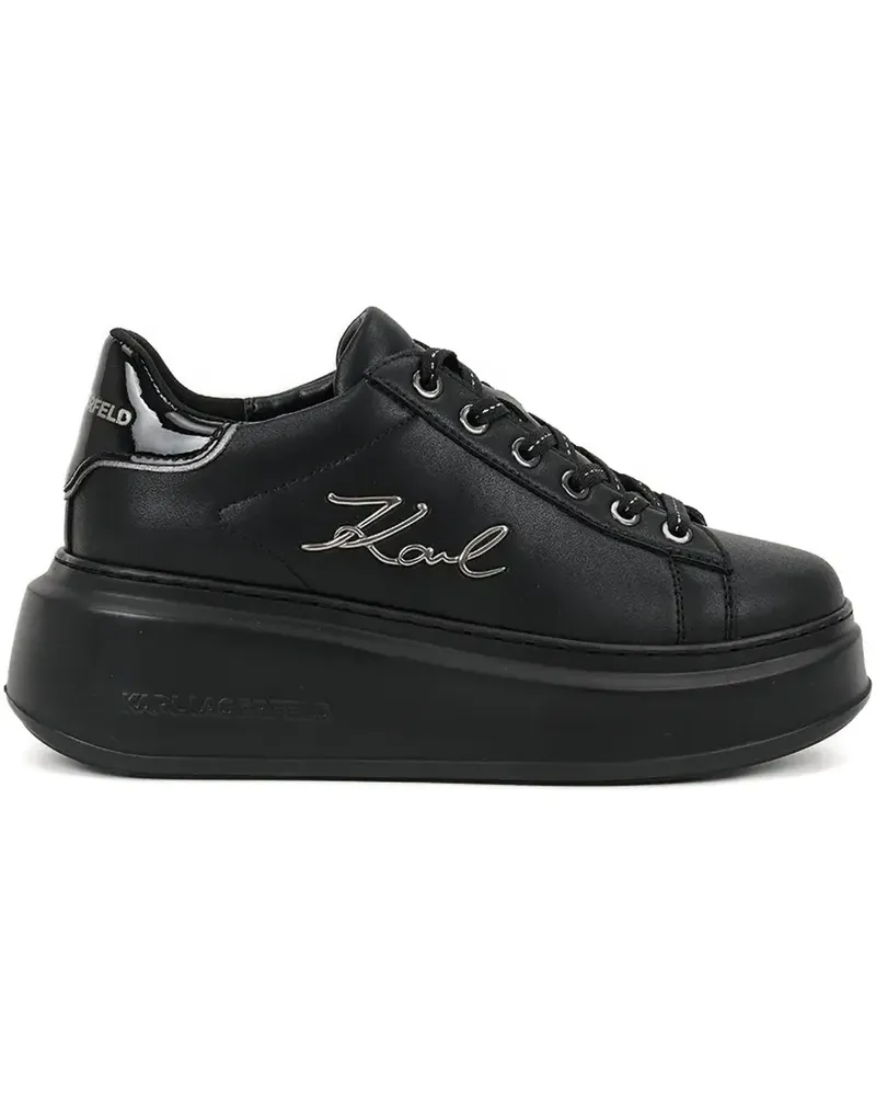 Karl Lagerfeld Sneakers mit Logo-Detail - Schwarz Schwarz