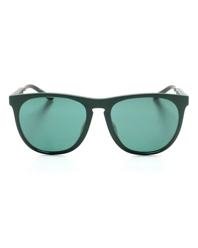 Oliver Peoples Sonnenbrille mit eckigem Gestell - Grün Grün