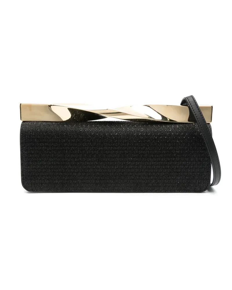 Aquazzura Twist Schultertasche - Schwarz Schwarz