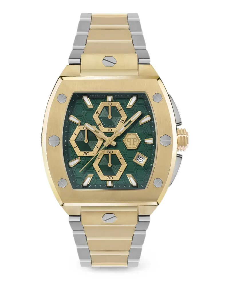Philipp Plein The Hexagon Phantom Armbanduhr 44mm - Grün Grün