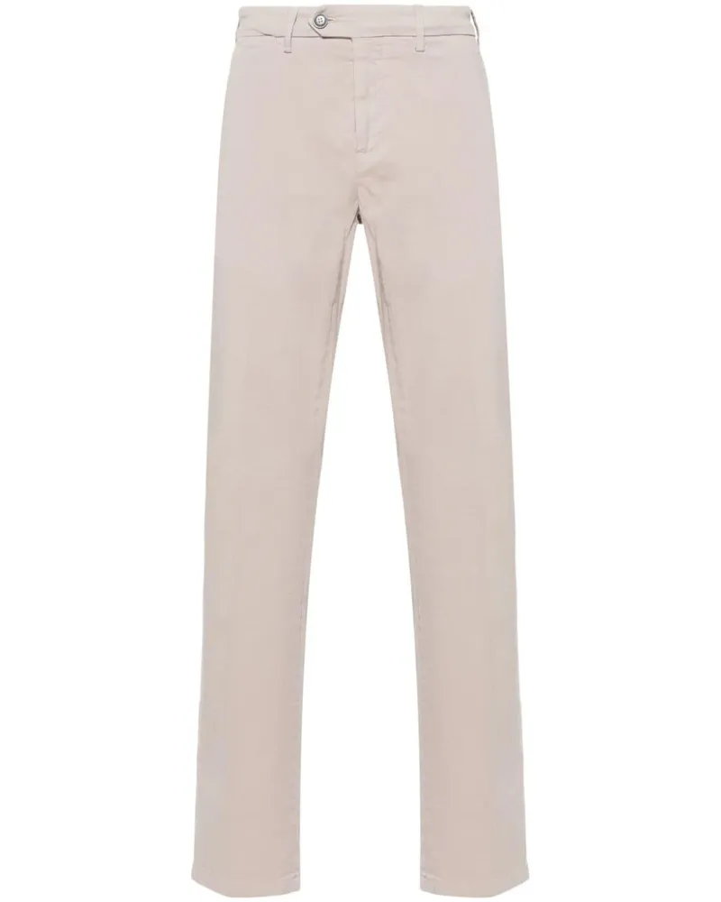 Canali Halbhohe Hose - Nude Nude
