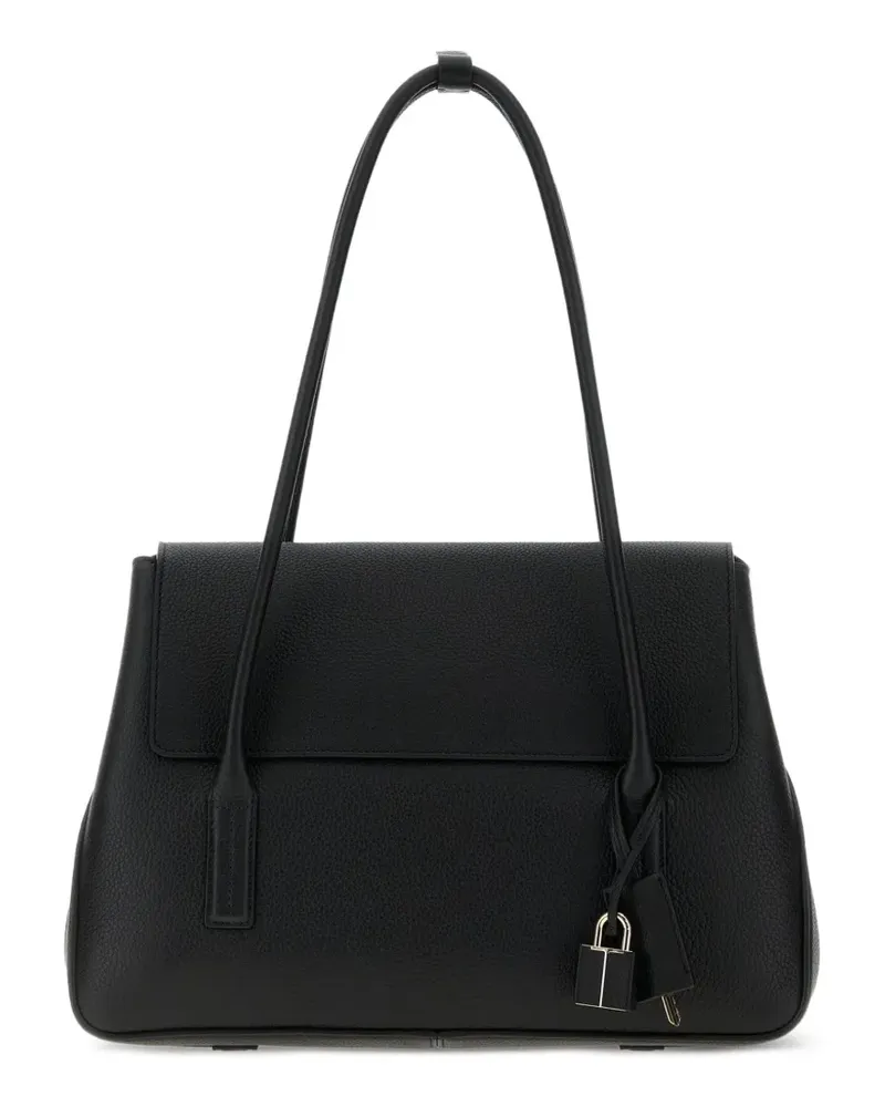 Tom Ford Handtasche aus gekörntem Leder - Schwarz Schwarz
