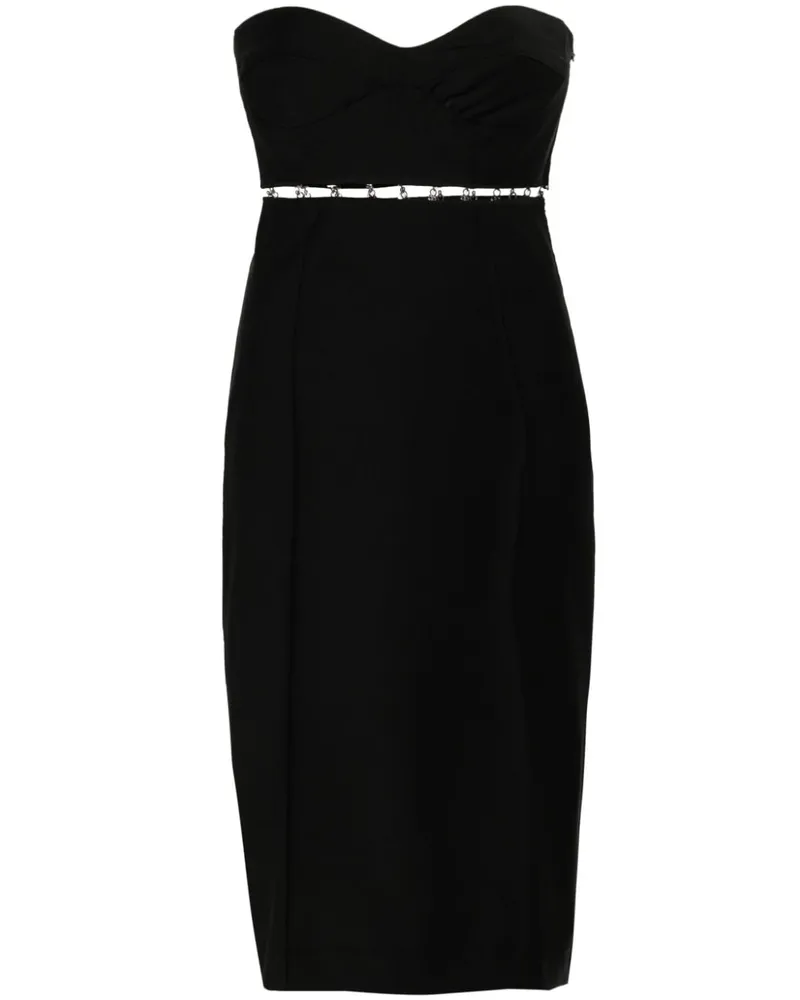 Anna October Bustier-Kleid - Schwarz Schwarz