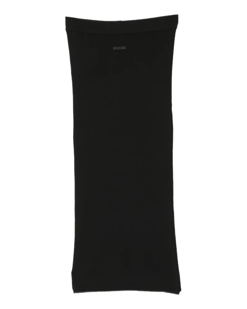 Fear of God Gerippter Midirock - Schwarz Schwarz