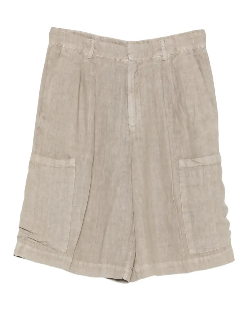 Costumein patch-pockets shorts - Nude Nude