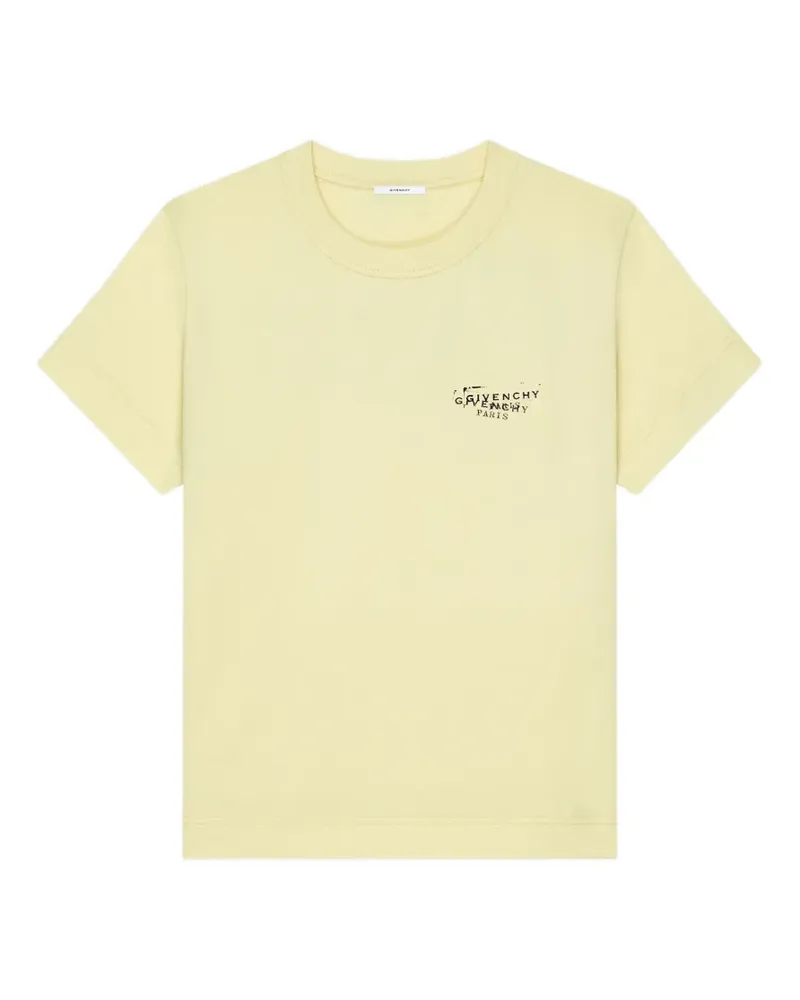 Givenchy T-Shirt mit  Stamp-Print - Gelb Gelb
