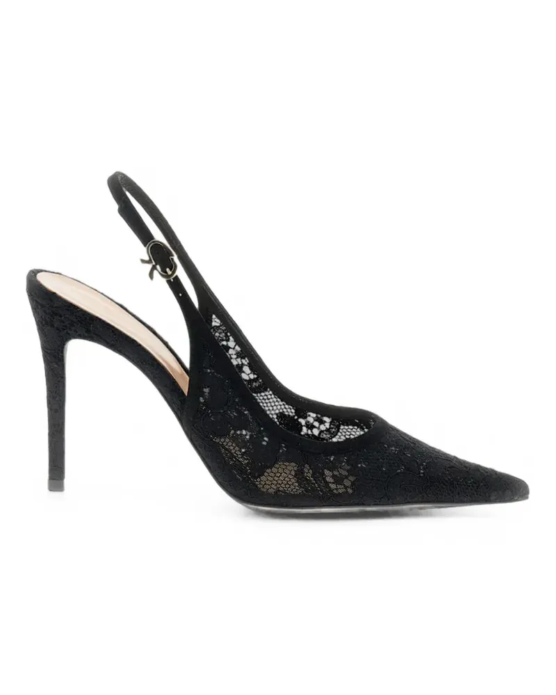 Gianvito Rossi Claudia Sling - Schwarz Schwarz