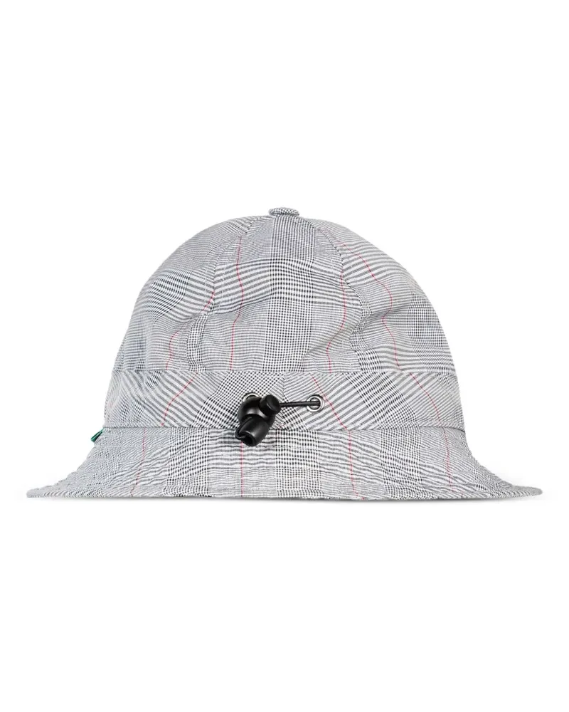 PACCBET RASSVET Fischerhut mit Karomuster - Grau Grau