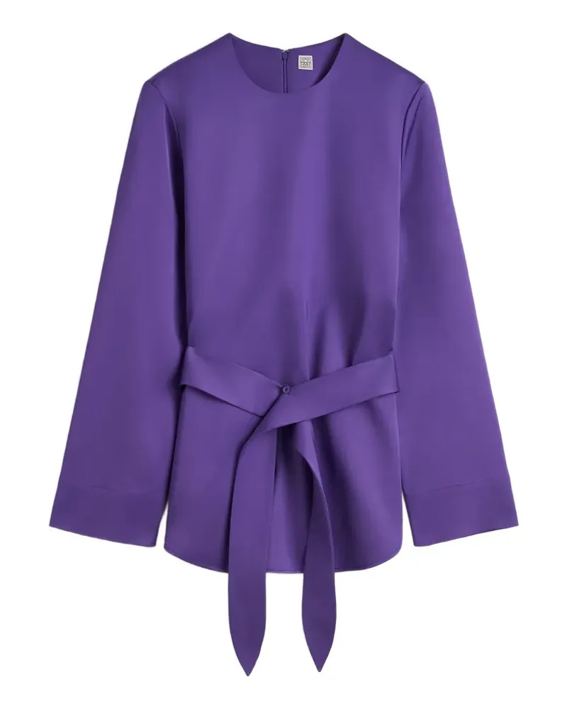 Totême Tunika mit Gürtel - Violett Violett