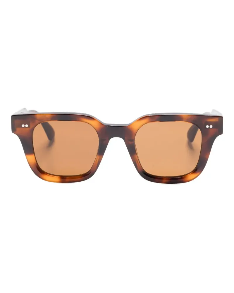 CHIMI Sonnenbrille mit eckigem Gestell - Braun Braun