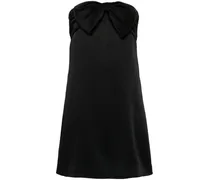 Kleid mit Schleife - Schwarz