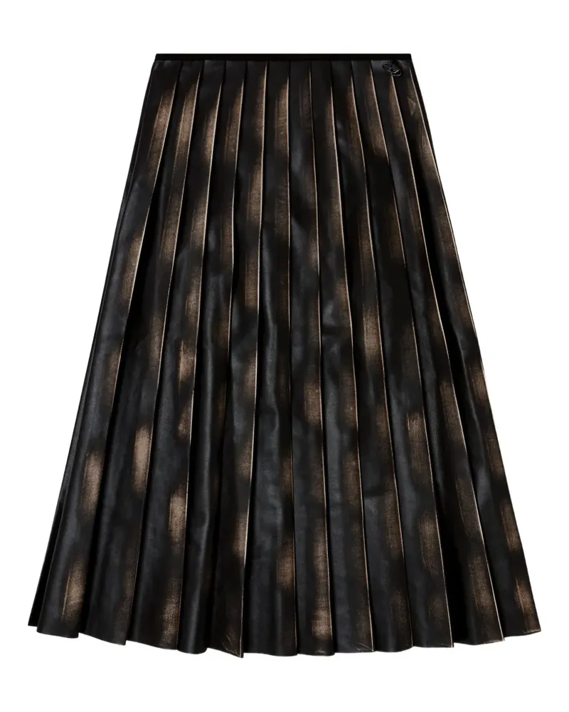 Diesel O-SAKA pleated skirt - Schwarz Schwarz