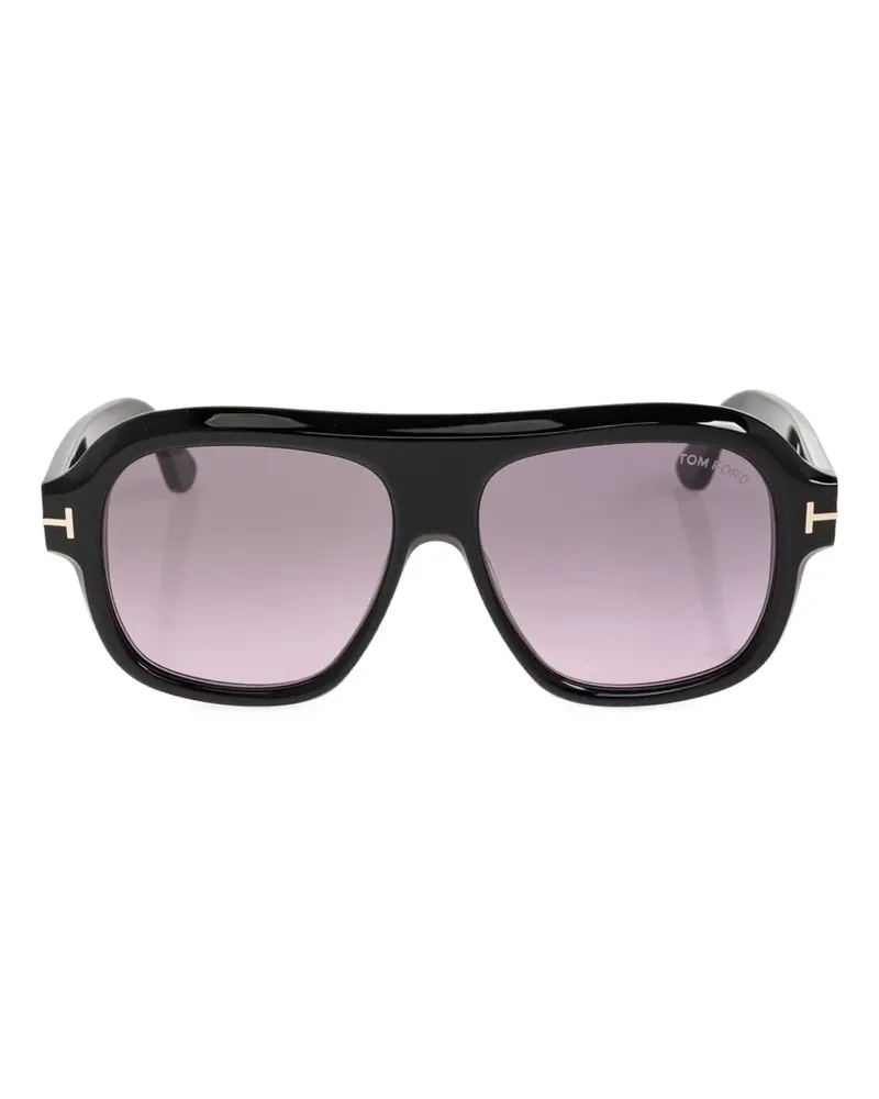 Tom Ford Rhonda-02 pilot-frame sunglasses - Schwarz Schwarz