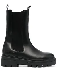 Tommy Hilfiger Chelsea-Boots mit breiter Sohle Schwarz