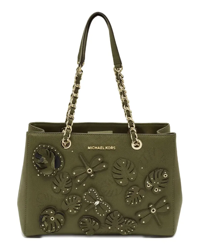 Michael Kors medium EW Susannah shoulder bag - Grün Grün