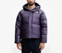 Gesteppte Pertex Kapuzenjacke - Violett