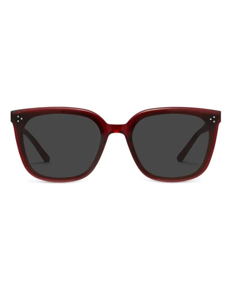 Gentle Monster Loloe Sonnenbrille mit eckigem Gestell - Rot Rot