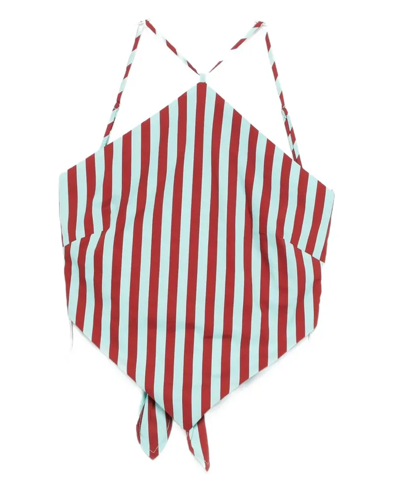 Simon Miller Oberteil mit Schnürung - Rot Rot