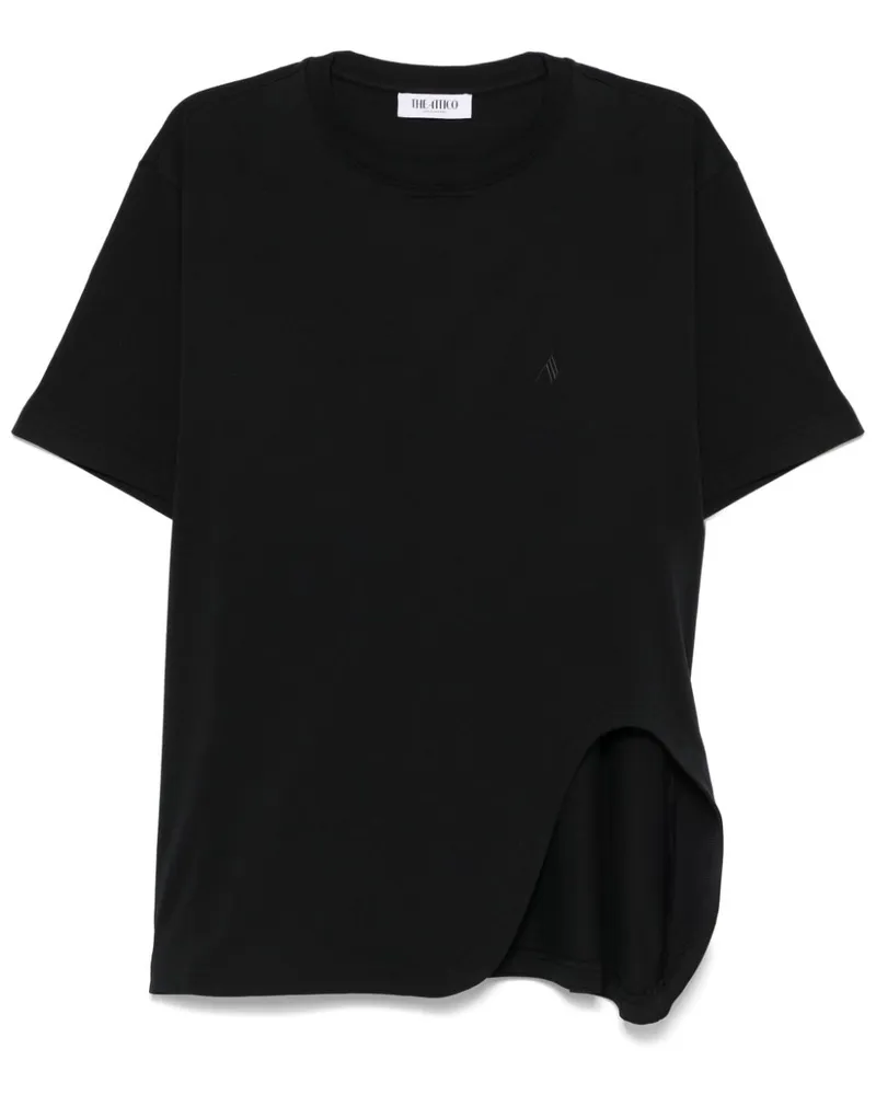 ATTICO Klassisches T-Shirt - Schwarz Schwarz